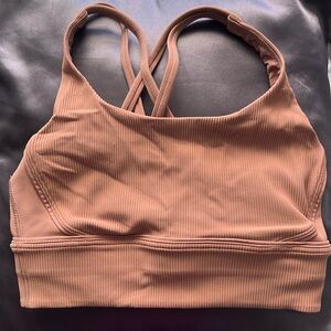 Lululemon long ribbed energy bra